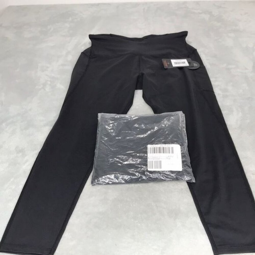 Tommie Copper Adjustable Back Support Leggings & Back Support Leggings L New